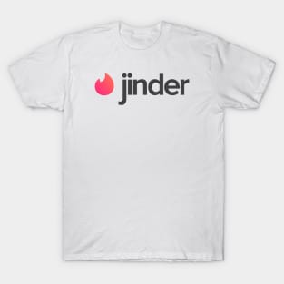 Jinder Tinder Parody T-Shirt